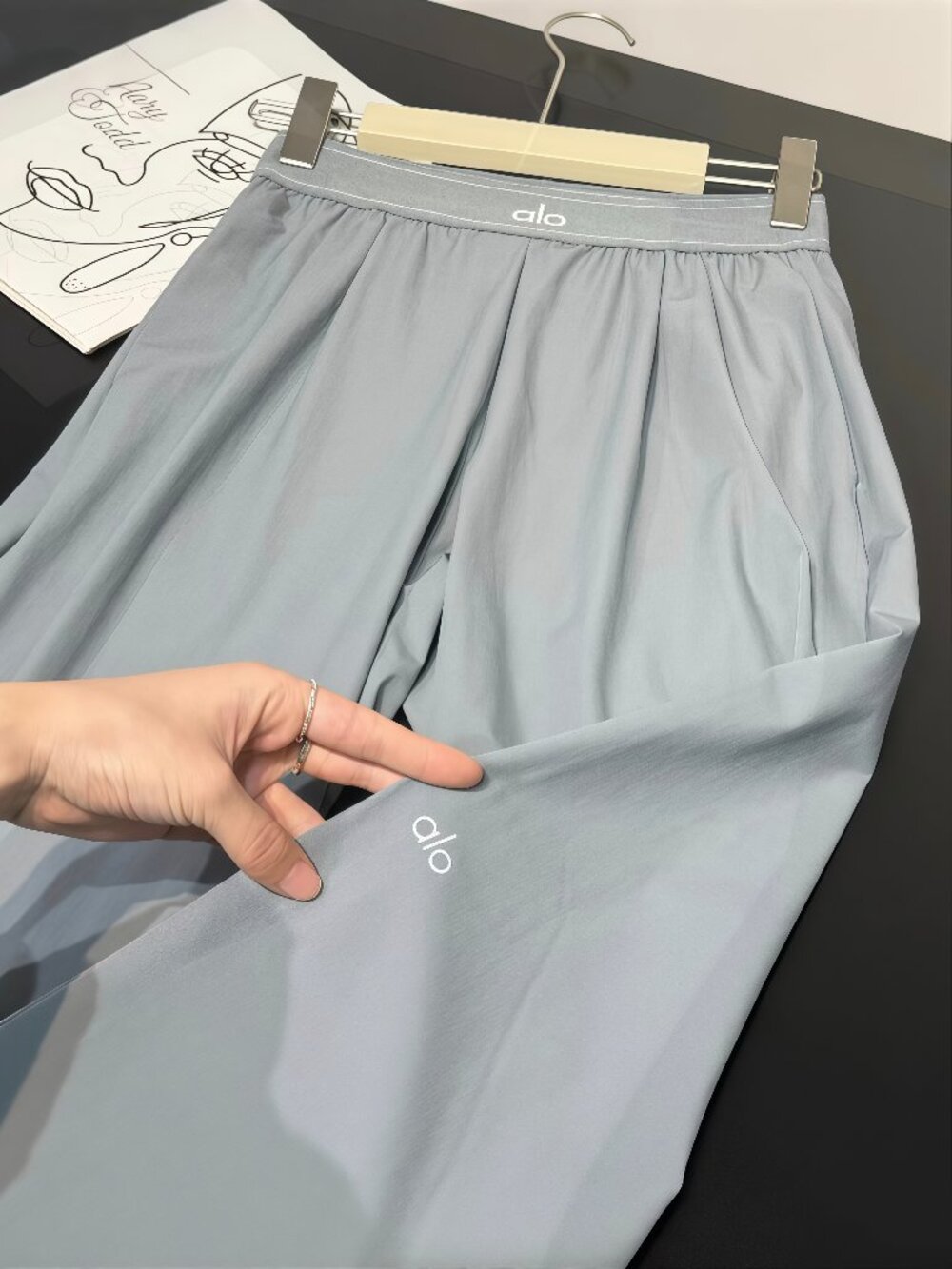Alo Yoga Steel Gray Suit Up Trouser🌻Size XXS (Regular)👩🏻‍💼